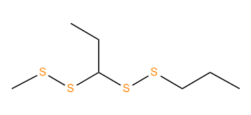 6-Ethyl-4,5,7,8-tetrathia-2-nonene