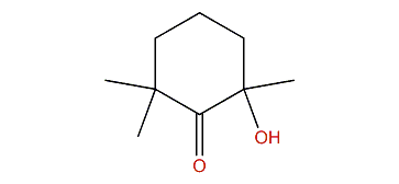 6-Hydroxy-2,2,6-trimethylcyclohexan-1-one