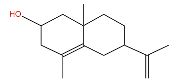 6-Isopropenyl-4,8a-dimethyl-1,2,3,5,6,7,8,8a-octahydro-naphthalen-2-ol