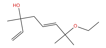 7-Ethoxy-3,7-dimethyl-1,5-octadien-3-ol