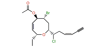 (3Z,7R,9R,10R,13R)-10-Acetoxy-6-chloro-9-bromo-lauthisa-3,11-dien-1-yne