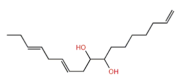 8,9-Dihydroxy-1,11,14-heptadecatriene