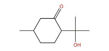 8-Hydroxy-p-menthan-3-one