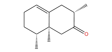 8a-Methyl-11,12,13-tris-nor-eremophil-1(10)-en-7-one