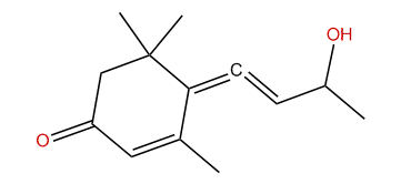 9-Hydroxymegastigma-4,6,7-trien-3-one