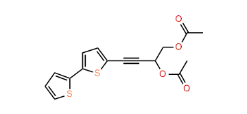 5-(3,4-Diacetoxy-1-butenynyl)-2,2'-bithienyl