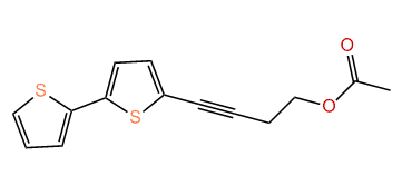 5-(4-Acetoxy-1-butynyl)-2,2'-bithiophene