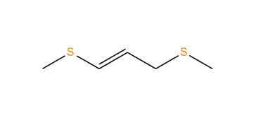 (E)-1,3-bis(Methylthio)-propene