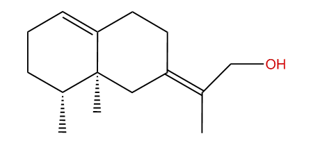 (E)-Eremophila-1(10),7(11)-dien-12-ol