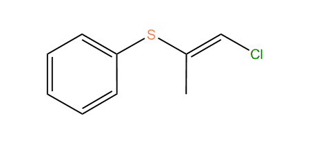 (E)-(3-Chloro-2-methyl-allylthio)-benzene