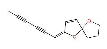 (E)-2-(Hexa-2,4-diyn-1-ylidene)-1,6-dioxaspiro[4.4]non-3-ene