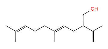 (E)-5,9-Dimethyl-2-prop-1-en-2-yldeca-4,8-dien-1-ol