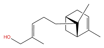 (E)-trans-Bergamota-2,12-dien-14-ol