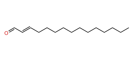 (E)-2-Pentadecenal