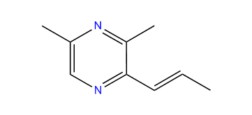 (E)-2-Propenyl-3,5-dimethylpyrazine