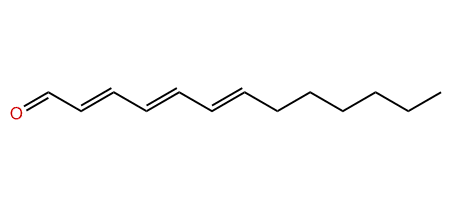 (E,E,E)-2,4,6-Tridecatrienal