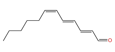 (E,E,Z)-2,4,6-Dodecatrienal