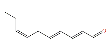 (E,E,Z)-2,4,7-Decatrienal