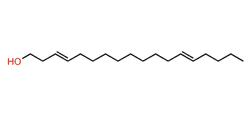 (E,E)-3,13-Octadecadien-1-ol