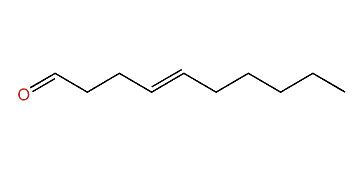 (E)-4-Decenal