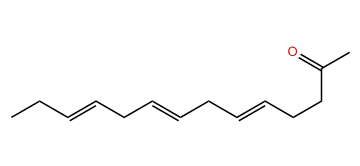 (E,E,E)-5,8,11-Tetradecatrien-2-one