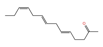 (E,E,Z)-5,8,11-Tetradecatrien-2-one