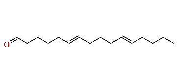 (E,E)-6,11-Hexadecadienal