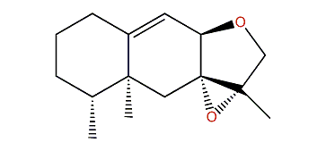 (R)-7,11-8,12-Diepoxy-eremophil-9-ene