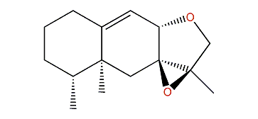 (S)-7,11-8,12-Diepoxy-eremophil-9-ene