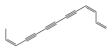 (Z,Z)-1,3,11-Tridecatrien-5,7,9-triyne