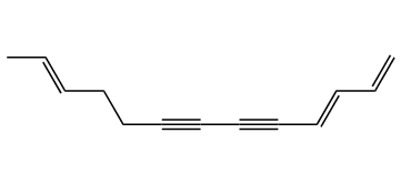 (E,E,E)-1,3,5,11-Tridecatetraen-5,7-diyne