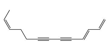 (E,Z,E)-1,3,5,11-Tridecatetraen-5,7-diyne