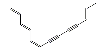 (E,Z,E)-1,3,5,11-Tridecatetraen-7,9-diyne