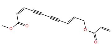 Methyl (Z,E)-deca-2,8-dien-4,6-diynoate