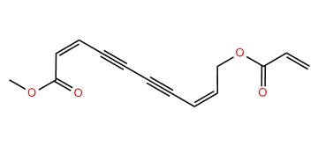 Methyl (Z,Z)-deca-2,8-dien-4,6-diynoate