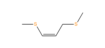 (Z)-1,3-bis(Methylthio)-propene