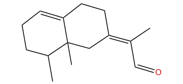 (Z)-Eremophila-1(10),7(11)-dien-12-al