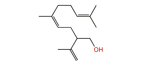 (Z)-5,9-Dimethyl-2-prop-1-en-2-yldeca-4,8-dien-1-ol