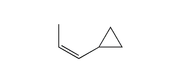 (Z)-1-Propenylcyclopropane