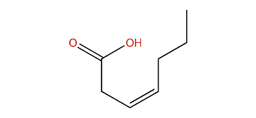(Z)-3-Heptenoic acid