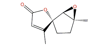 (5R,6S,7S)-6,7-Epoxy-4,7-dimethyl-1-oxaspiro[4.4]non-3-en-2-one
