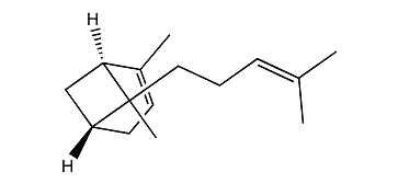 2,6-Dimethyl-6-(4-methylpent-3-enyl)-bicyclo[3.1.1]hept-2-ene