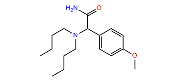 2-(Dibutylamino)-2-(4-methoxyphenyl)-acetamide