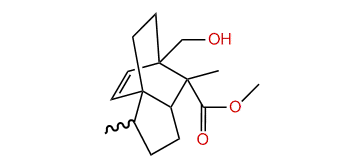 anti-Methyl 3-hydroxymethyl-helifolen-12-oate