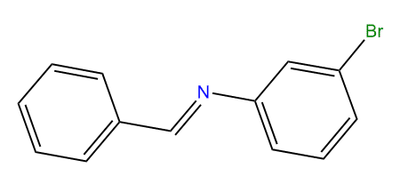 Benzylidene-(3-bromophenyl)-amine