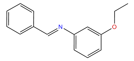 Benzylidene-(3-ethoxyphenyl)-amine