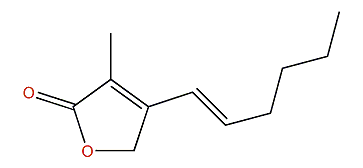 3,4-Dimethyl-5-pentylidenefuran-2-one