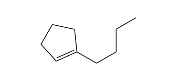 Butylcyclopentene