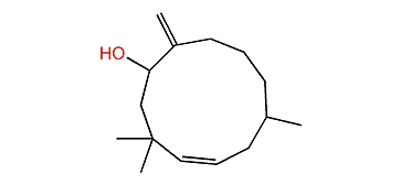 Caryophylla-1(12),15-dien-9-ol