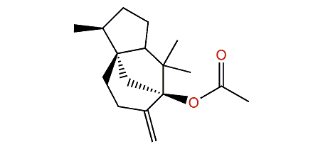 Cedr-8(15)-en-9-yl-acetate